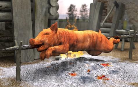 Pig on a spit preview image